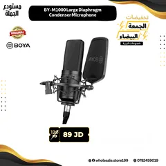  9 مايكات بويا الاحترافية الأصلية مع اكسسوارات صوتية اعلى جودة