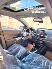  8 كيا مورنينج 2018  GT LINE فل اضافات فتحة سقف