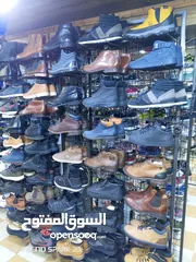  18 شروة محل كامل ستوكات جديد بضاعة مميزة للعيد أحذية رياضية رجالي ستاتي اطفال ماركات وغير ماركات