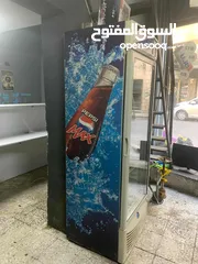  1 ثلاجة عرض مشروبات
