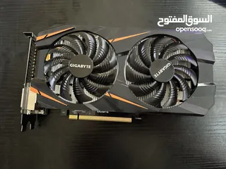  1 كرت شاشة gtx 1060 6 g مستعمل بحالة ممتازة