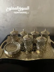  5 طقم فناجين شاي وقهوه