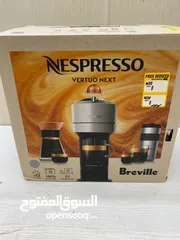  1 Light Gray NESPRESSO BNV520GRY Vertuo Next Espresso Coffee Maker Machine