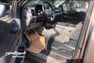  2 Ford F150 2021 حادث خلفي بسيط