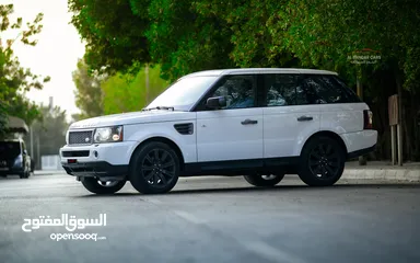  6 RANGEROVER SPORT HSE L320  EXCELLENT CONDITION WHITE  2009