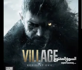  2 حساب يحتوي عل لعبة dragon's dogma 2  Resident evil village 8 وعلى 17 دولار  الحساب امريكي