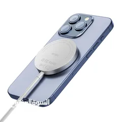  2 WiWU  Wireless Charger Aluminum alloy magnetic  wireless charger -NEW -MEGAByte