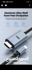  4 مداخل USB و HDMI لهواتف iphone 15 و ios و android