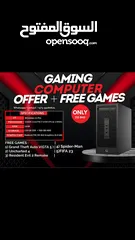  1 Gaming pc for sale with free games  Contact/Whatsapp : +973-  Only deliver in bahrain