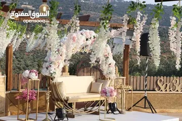  1 كوشات فاخرة للإيجار للاعراس وحفلات الخطوبة