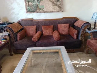  10 اثاث غرفة سفرة وجلوس