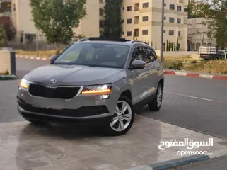  21 جيب سكودا كاروك فل كامل اضافات مع بانوراما أعلى فئة بالكاروك للبيع بسعر حرق ع الكاش