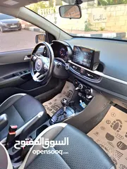  8 كيا بيكانتو 2019 فل بصمه  عداد أصلي 27000 كيلو