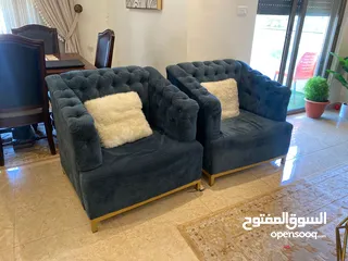  3 طقم كنب غرفة ضيوف 7 مقاعد - بسعر مميز!