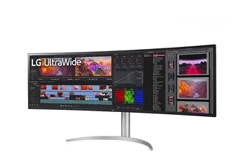  2 شاشة LG UltraWide بتقنية عرض Dual QHD حجم 49 بوصة