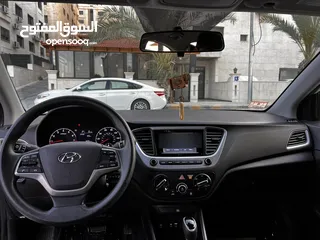  9 هونداي أكسنت 2019(استعمال ربة منزل) وارد أمريكي نظيفة جداً