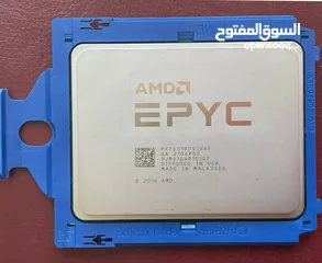  1 AMD Epyc 7601 32 core 64 threads