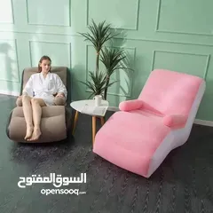  7 اريكة الشامواه النفخ المميزة لدينا سهلة الطي والنفخ والحركة ووليست ثقيلة