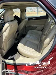  6 لينكولن MKZ موديل 2014 (black lable) لون قرميدي