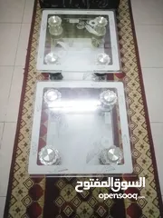  1 2 طاولة زجاجيه للبيع