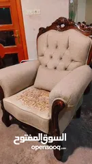  3 طقم كنب خشب زان تفصيل