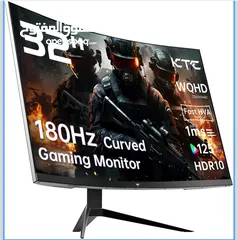  2 شاشة curve 32 inch KTC