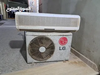  2 مكيف  18 LG شغال مستعمل بدون توبوات