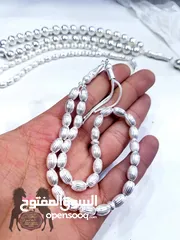  3 عرض مجموعه من سبح (مسابح فضة ) عيار 925 Show collection of rosaries Silver rosaries
