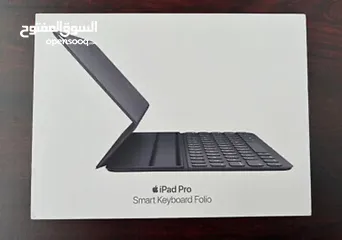  3 Apple keyboard smart folio like new 12.9 inch and a 3rd party pencil bluetooth for various ipads