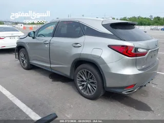  13 لكزس RX350 موديل 2022 f sport تشليع