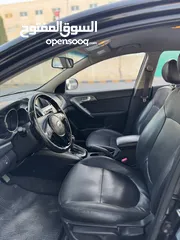  19 كيا فورتي للبيع بحالة ممتازه  Kia Forte 2013 لون اسود فحص كامل