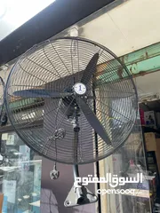  2 مروحة صناعي 26 انش ماتور نحاس