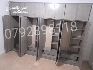  10 حرق الاسعار خزانة ملابس 6 درف طابقين خشب لاتي 18 وزان الكميه محدوده العرض حتا نفاذ الكمية