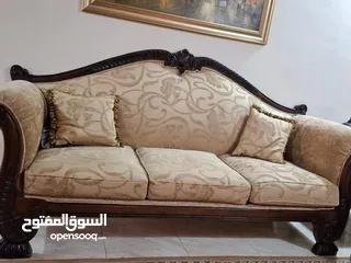  2 طقم كنب ضيوف مستعمل