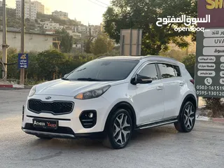  2 كيا سبورتاج 2017/16 فل الفل الفل Gt