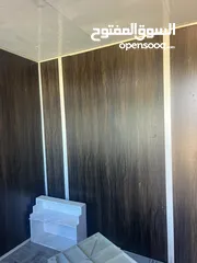  7 كرفان مع حمام خارجي جديد غير مستعمل