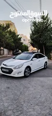  3 هيونداي سوناتا 2012  فحص كامل مالك ثاني كوري أعلى صنف رويل فتحه بانورما بحاله الوكاله