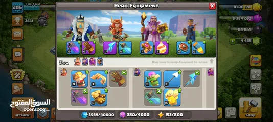  7 CLASH OF CLANS TH14 ACCOUNT FOR SELL