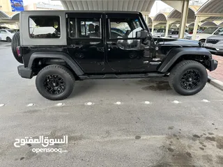  13 Jeep Wrangler 2009 Sahara Unlimited  صحاري جيب 2009 بحاله ممتاز