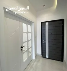 8 شقة ارضية مميزة بتشطيب ملوكي 210 متر في حي الصحابة ( منطقة فلل )