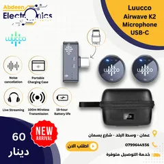  1 مايك لاسلكي للتلفون LUUCCO AIRWAVE K2