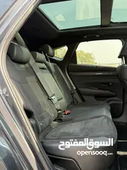  7 هونداي توسان NLine ترخيص 2022 محرك 1600 هايبرد plug in/يقطع على الشحنه 65 كيلو متر  271 حصان