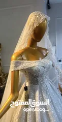 2 فستان زفاف ايفوري