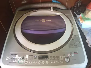  1 غساله توشيبا فوق اتوماتيك 13كيلو جامبو