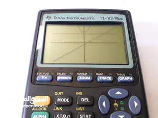  9 الة حاسبة متطورة texas instruments ti-83 plus