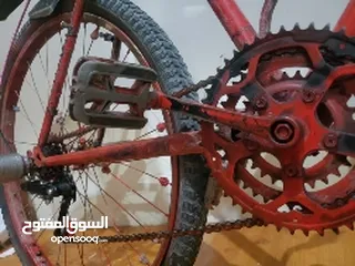  2 دراجة هوائية تعاشيق احمر الاصلي
