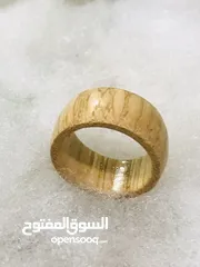  3 دبلة من خشب أرو  شغل يدوي