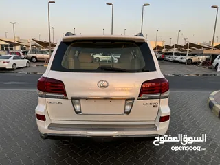  4 لكزس lx570 موديل 2014 خليجي ..