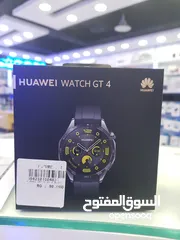  1 Huawei Watch GT 4 (46mm) - Black  ساعة هواوي جي تي 4 (46 ملم) - أسود