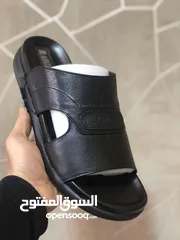  26 بابوج رجالي  جلد طبيعي طبي صناعة مصرية مكفول من انتاجنا الخاص جلد طبيعي